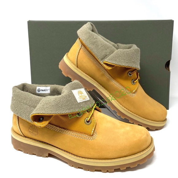 Timberland Courma Roll Top Boot Wheat Nubuck k/W - Picture 14 of 16